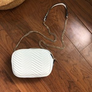 Fuax Leather Cross-Body Purse